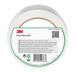 3M General Purpose Vinyl Tape 764i, 50 mm x 33 m, White