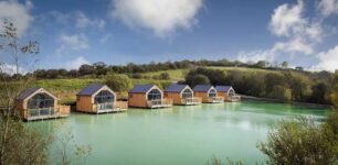 4 Night Devon Escape Lake Pod Clawford Lakes Resort and Spa 2 Adults Fish From Your Balcony E.g 9 November 2026