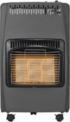4.2kw Small Portable Gas Heater Free Standing Calor Gas Heater Indoor with 3 Heating Settings, Wheels, Regulator, Hose, Butane Cabinet Heater for Home, Office, Workshop, Camping, 2026
