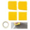 4Pcs Silicone Caulking Tool Kit, Multi-Edge Silicone Block with Masking Tape – Sold by JuHuWang / FBA