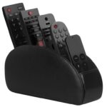 5-Compartment Synthetic Leather Remote Control Holder (Amazon Haul)