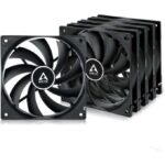 5 Pack ARCTIC F12 – 120 mm Pressure-optimised Computer Fan