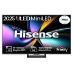 55U7Q Pro Mini LED 4K HDR Smart VIDAA OS TV-55U7QTUK Pro (165Hz Game Mode Ultra, Hi-View AI Engine, Built-in Subwoofer)