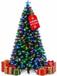 5ft Christmas Tree Fibre Optic With LED Lights Colour Changing Pre-Lit