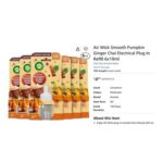 6 X Air Wick Smooth Pumpkin Ginger Chai Plug-in Refills – Long Delivery