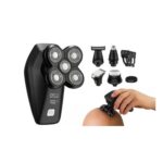6-in-1 Electric Head Shaver Grooming Kit