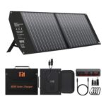 60W Portable Solar Panels with USB-C PD45W, QC3.0, USB-A, MC4