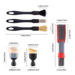 6PCS Car Detailing Brush Set, Soft Automotive Cleaning Brushes – Sold by DeGuoJiAoSai / FBA