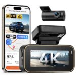 70mai Dash Cam Front and Rear 4K A810 Lite, 5Ghz WiFi 6 Dashcam – sold by 70mai-EU / FBA // with 64GB card – £99.99