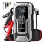 8000A Jump Starter Power Pack with 150 PSI Air Compressor