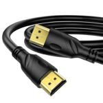 8K/4K HDMI Cable HDMI 2.1, 2m, 8k60hz,48gbps, 4k120hz,18gbps, Ultra High Speed Gold Plated Connectors,Ethernet Audio Return