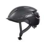 ABUS PURL-Y ACE Helmet with LED, Dark Grey, Size L