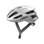ABUS PowerDome Road Bike Helmet Made in Italy Silver S