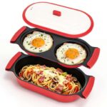 AHJ Microwave Egg Cooker & Grill Pan Set,Cookware with Lid for Grilling – Sold by XSK EU Direct / FBA