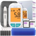 AILE Blood Sugar Monitor, Blood Glucose Test Kit for Diabetes, 50 Set