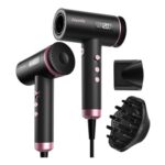 AISEELY High-Speed Hair Dryer, 110,000 RPM, 1800W Diffuser