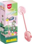 AMOS Peach Flavor Music Lollipop Candy, Audio Singing Lollies Sweets