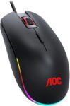 AOC GM500 Gaming Mouse – 5,000 DPI – Omron switches – adjustable RGB effects