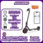 AOVOPRO Electric Scooter Smart Electric Scooter Maximum Speed: 15.5 miles per hour 350W Motor (with code) AOVOPRO UK Store