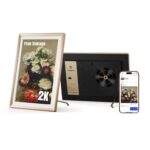 ARZOPA 2K Digital Picture Frame 14 Inch Free Cloud Storage QHD Anti-Glare Touchscreen Metal Frame – ARZOPA Official Store / FBA – Prime Deal