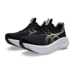 ASICS Womens Gel-Nimbus 28 Black Grey UK 10