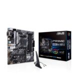 ASUS PRIME B550M-A WIFI II, AMD B550, AM4, Micro ATX, 4 DDR4, VGA, DVI, HDMI, Wi-Fi, PCIe4, 2x M.2 – Delayed Dispatch