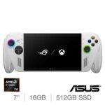 ASUS ROG Xbox Ally, AMD Ryzen Z2 A, 16GB RAM, 512GB SSD, 7 Inch Handheld Gaming PC Console, RC73YA-NH002W