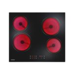 AURAKICH Ceramic Hob 59cm, 4 Zone Built-in Glass