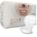 Abena Premium Maternity Pads, Postpartum Essentials, Eco-Labelled, Extra Protection, After Birth, Breathable Skin – 15PK – Prime Members