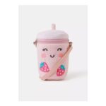 Accessorize Girls Bubble Tea Crossbody Bag – Pink