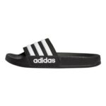 Adidas Adilette Shower Slides – Core Black – UK Child 10