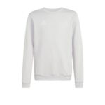 Adidas Entrada26 Unisex Kids Sweatshirt 13-14 Light Grey/white