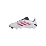 Adidas League Firm Ground Kids Football Boots White/Black UK 10