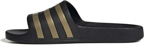 Adidas Mens Adilette Aqua Slides (Black, UK 7)