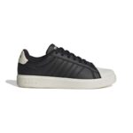 Adidas Mens Streettalk Shoes – Core Black/Off White – Size 4 UK