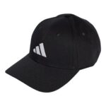 Adidas Unisex Cotton Baseball Hat, New Logo, Black/White XXS-XS