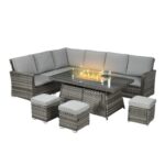 All-Season Fire Pit Patio Furniture Set