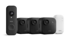 All-new Blink Outdoor 2K Cameras with free Blink Battery Doorbell 2K (Black), Sync Module Core included