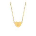 Alora Heart Zodiac Necklace – Gold or Silver