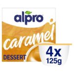 Alpro Caramel Dairy Free Vegan Soya Dessert 4x125g – York