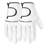 Amazon Basics Golf Gloves for Men – 2 Glove Pack – Right Hand Large