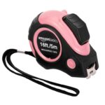 Amazon Basics Tape Measure – 4.8m, Pink