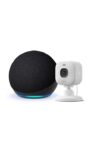 Amazon Echo Dot (Newest gen) Charcoal Blink Mini 2K Indoor Camera – Voice-control your camera with Alexa Early Access – Prime Exclusive