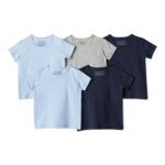 Amazon Essentials 5 Pack Boys Cotton Undershirts (9-10 Years)