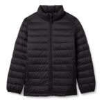 Amazon Essentials Boys Lightweight Water-Resistant Packable Puffer Jacket