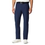Amazon Essentials Classic-Fit Quick-Dry Stretch Mens Trousers, Navy, 35W / 32L