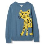 Amazon Essentials Girls and Toddlers Pullover Crewneck Sweater – 2 years