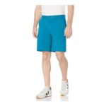 Amazon Essentials Mens Classic Fit Chino Shorts, Teal Blue, 42W