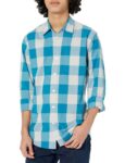 Amazon Essentials Mens Long-Sleeve Casual Poplin Shirt