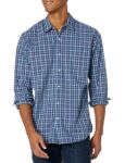 Amazon Essentials Mens Long-Sleeve Poplin Shirt, Regular Fit – Size XXL